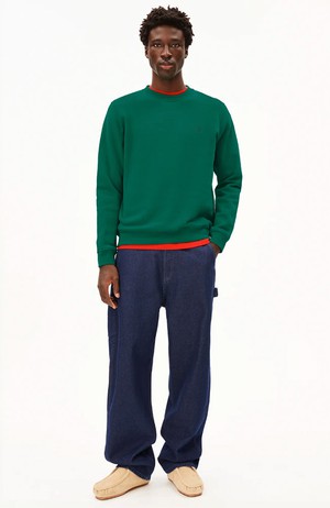 Baaro sweatshirt emerald green from Sophie Stone