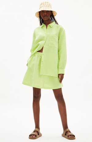 Kesiaa rok lino lime from Sophie Stone Kesiaa rok lino lime from Sophie Stone