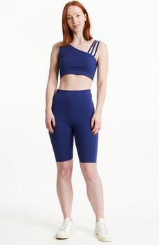Pocket Cycling shorts blauw via Sophie Stone