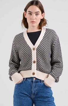 Kanan vest bubble knit via Sophie Stone