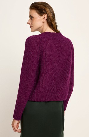 Gebreide trui bordeaux from Sophie Stone