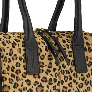 Animal Print Leather Crossbody Shoulder Bag from Sostter