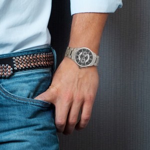 Brix + Bailey Heyes Automatic Chronograph Watch 316L Steel from Sostter