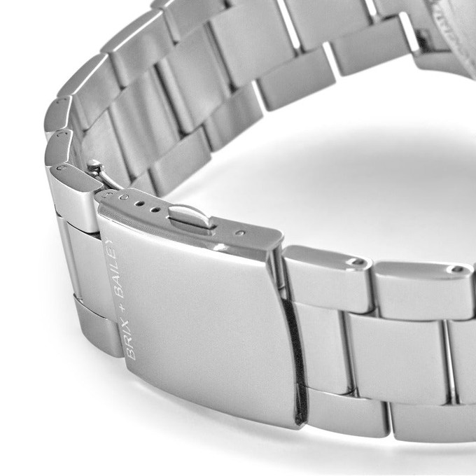 Brix + Bailey Heyes Automatic Chronograph Watch 316L Steel from Sostter