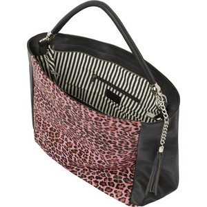 Pink Animal Print Leather Crossbody Bag - Versatile & Stylish from Sostter