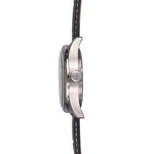 Brix + Bailey Simmonds Yellow Silver Watch, 40mm, Leather Strap from Sostter