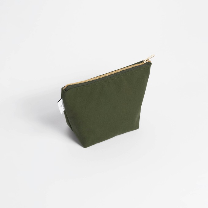 Cosmetic Bag - Dark Olive from Souleway