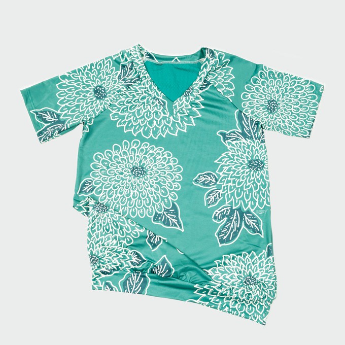 Flow shirt aqua from Spiffy Active
