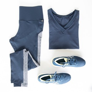Lucky legging navy navy/black stripes from Spiffy Active Lucky legging navy navy/black stripes from Spiffy Active