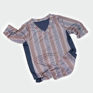 Glow shirt zijbaan navy from Spiffy Active