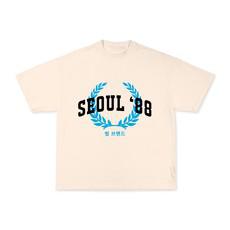 SEOUL 88 BEIGE TEE via SSEOM BRAND