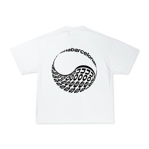 SEOUL X BARCELONA WHITE TEE from SSEOM BRAND