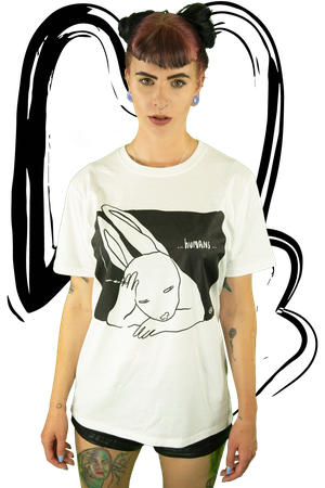 T-Shirt Humans WHITE from Stephastique