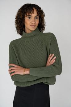 Organic cotton turtleneck sweater via STORY OF MINE