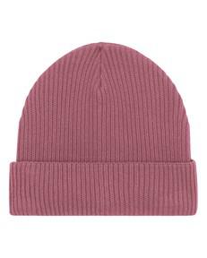 Organic Fisherman Beanie Dim Pink via Stricters