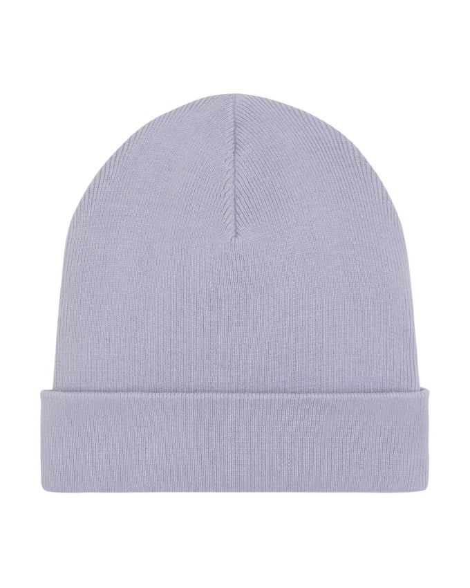 Organic Rib Beanie Soft Purple from Stricters