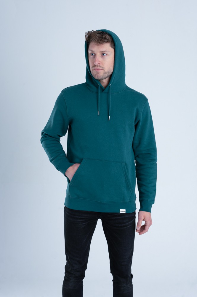 Premium Organic Hoodie Deep Green from Stricters