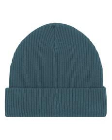 Organic Fisherman Beanie Blue Green via Stricters