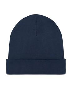 Organic Rib Beanie Navy via Stricters