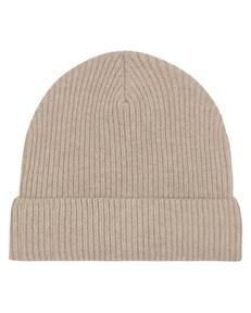 Organic Fisherman Beanie Sand via Stricters