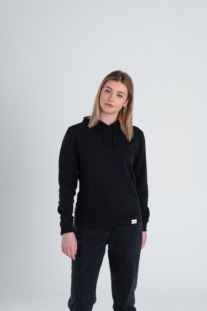 Organic Hoodie Jet Black from Stricters
