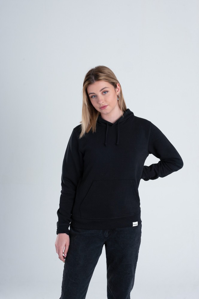 Organic Hoodie Jet Black from Stricters