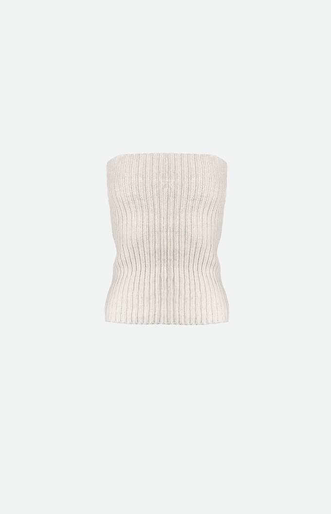 Ribbed tube top from Studio Selles