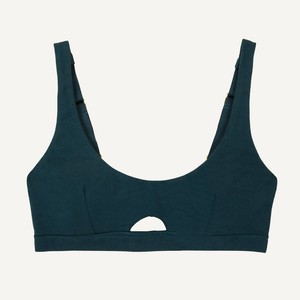 Organic Cotton Keyhole Soft Bra in Meridian from Subset