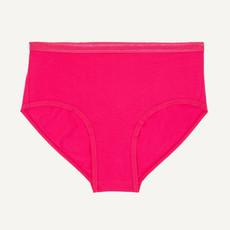 Organic Cotton Mid-Rise Brief in Aurora via Subset