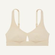 SALE Knickey Keyhole Bralette in Wheat via Subset