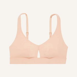 SALE Knickey Keyhole Bralette in Peach from Subset