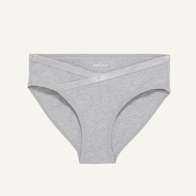 Organic Cotton Maternity Below-Belly Brief in Lunar from Subset