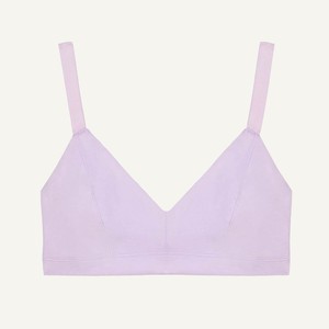 Organic Cotton Triangle Soft Bra in Petal from Subset