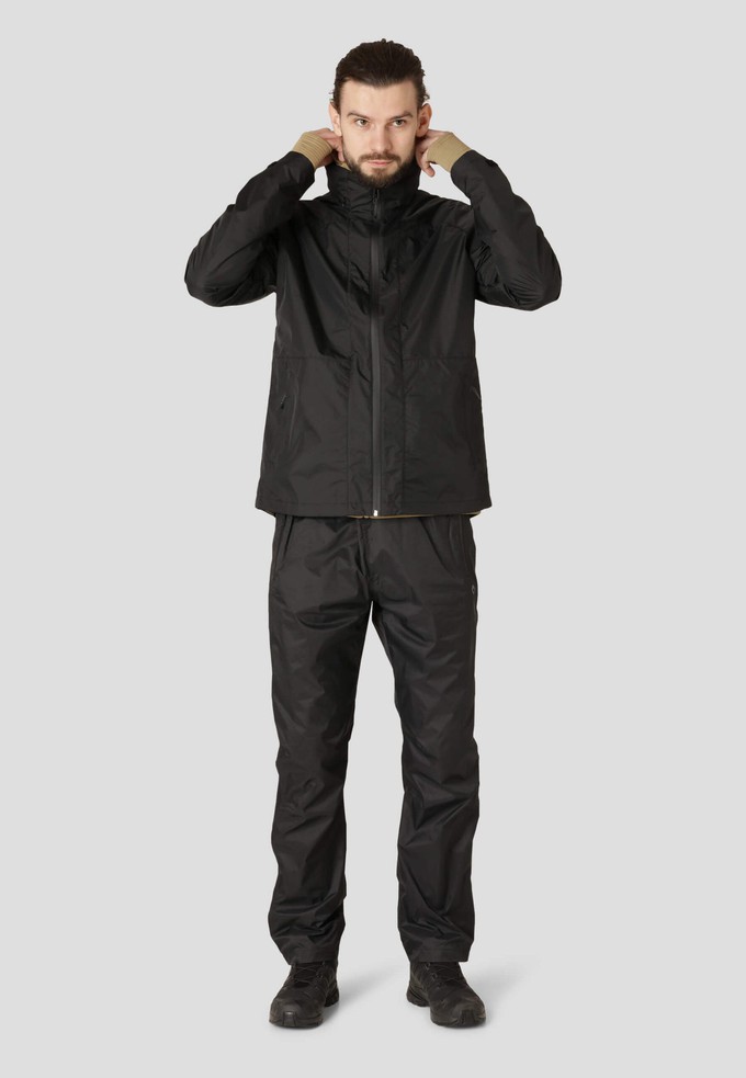 Lota Packable Jacket Black from Superstainable