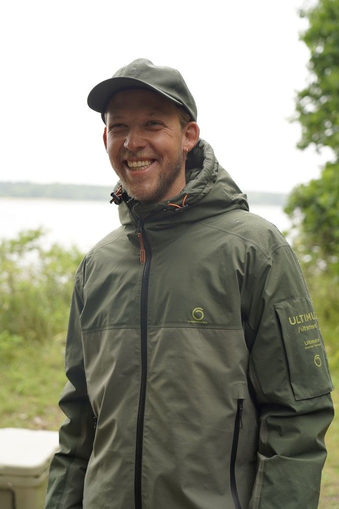 Esrum Shell Jacket Lark Green from Superstainable