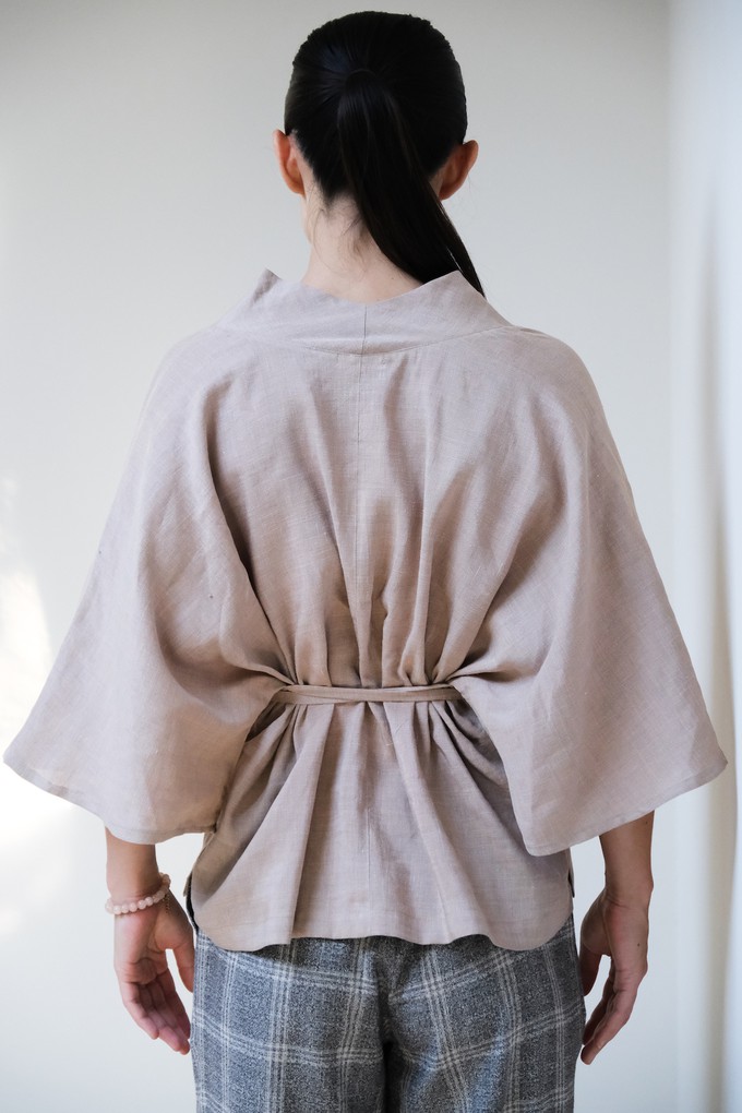 Oosterse Top| Zijde Linnen from Sûr Atelier