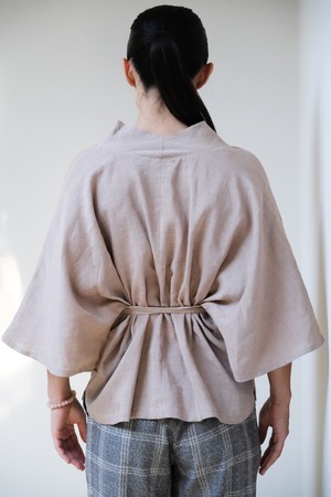 Oosterse Top| Zijde Linnen from Sûr Atelier