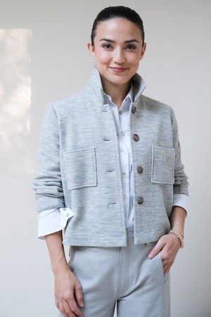 Warm Vestje | Wol Grijs from Sûr Atelier