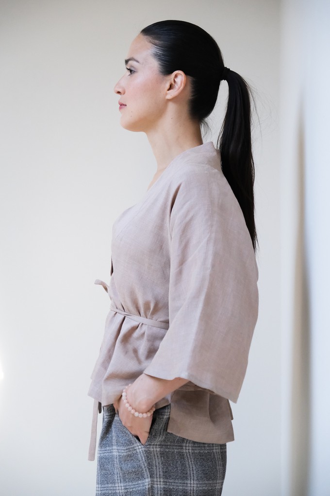 Oosterse Top| Zijde Linnen from Sûr Atelier