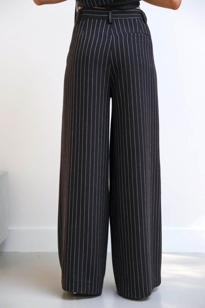 Broek Wijd | Wol Bruin from Sûr Atelier