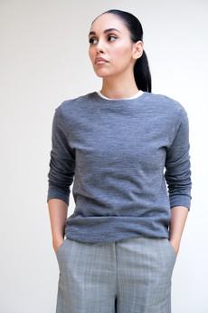 Basic Top | Wol Grijs via Sûr Atelier