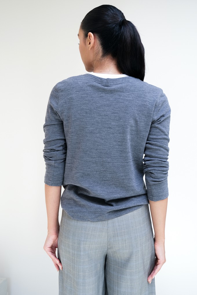 Basic Top | Wol Grijs from Sûr Atelier