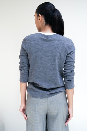 Basic Top | Wol Grijs from Sûr Atelier