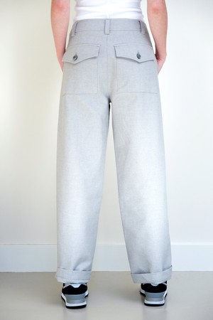 Sportieve Broek | Katoen Wol from Sûr Atelier