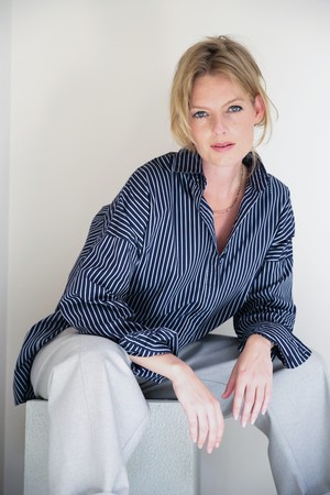 Blouse | Katoen Streep from Sûr Atelier