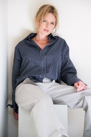 Blouse | Katoen Streep from Sûr Atelier