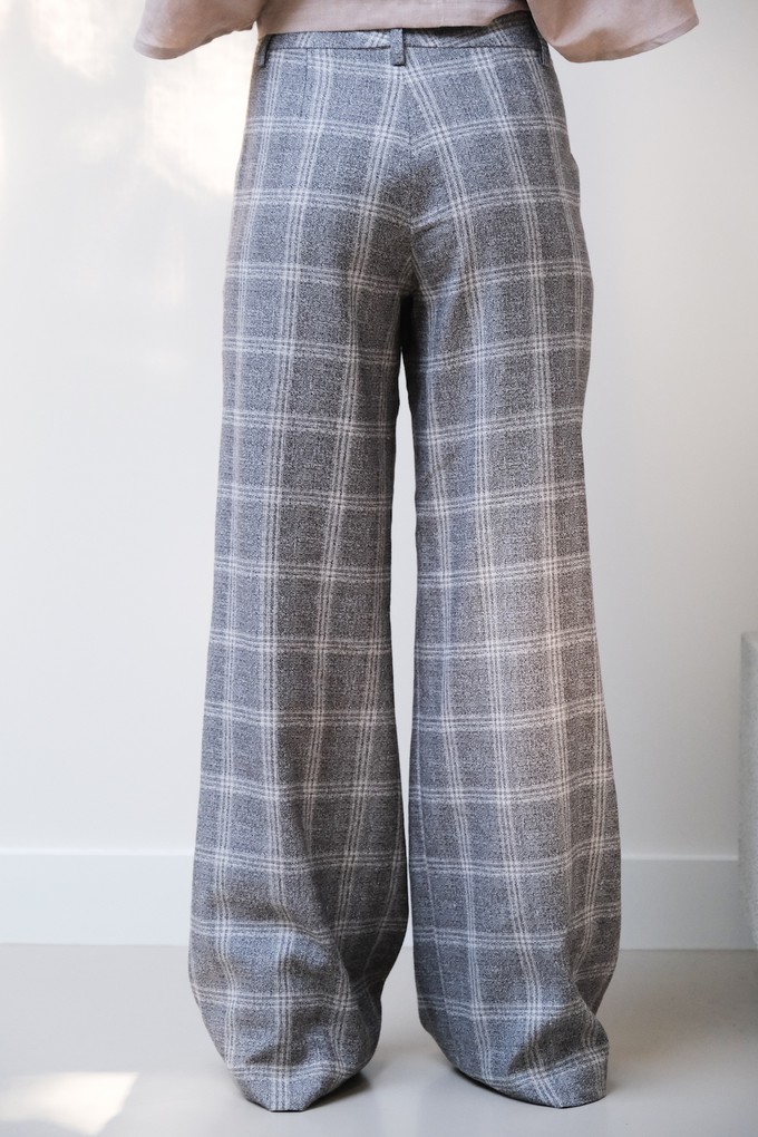 Bandplooi Broek | Ruit from Sûr Atelier