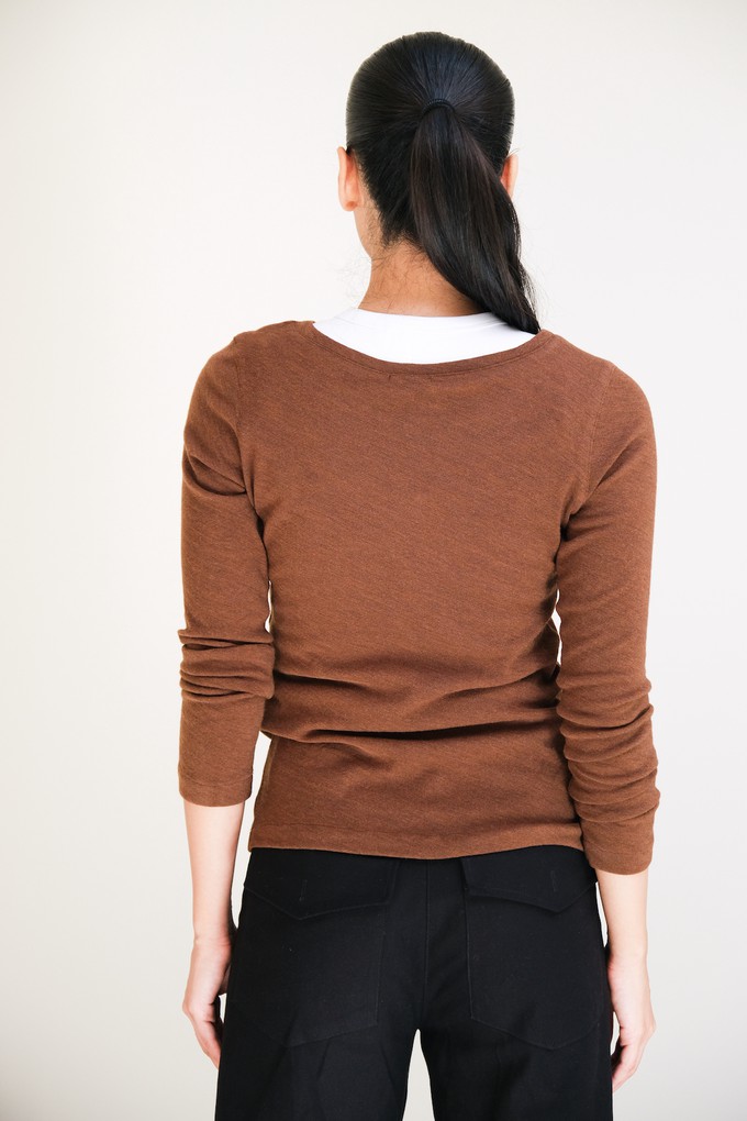 Basic Top | Wol Bruin from Sûr Atelier