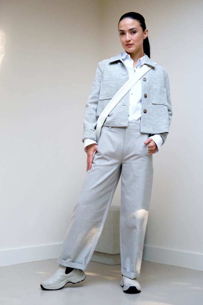 Warm Vestje | Wol Grijs from Sûr Atelier