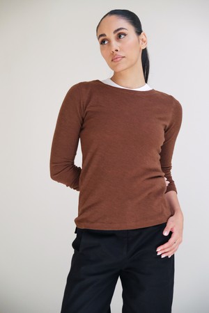 Basic Top | Wol Bruin from Sûr Atelier